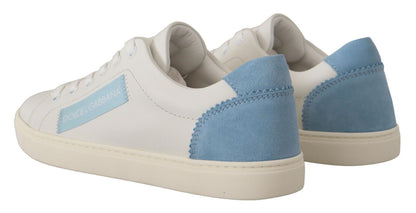 Dolce &amp; Gabbana Udsøgte italienske læder low-top sneakers