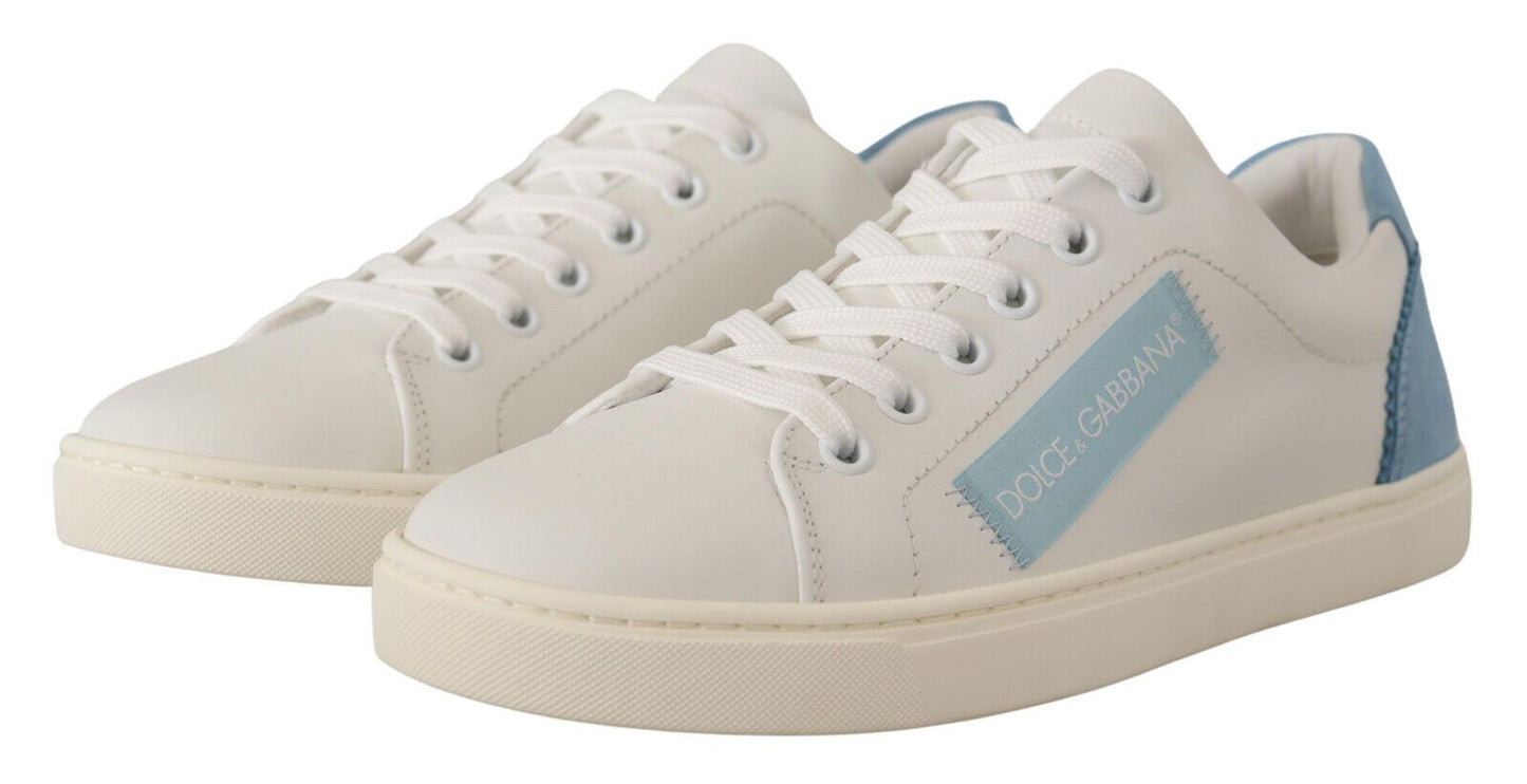 Dolce &amp; Gabbana Udsøgte italienske læder low-top sneakers