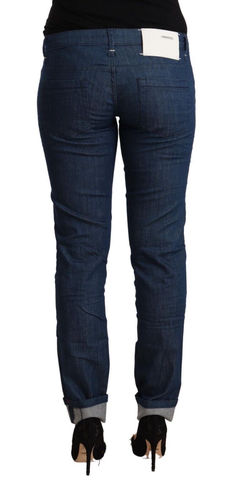 Acht slank lavtaljet skinny denim