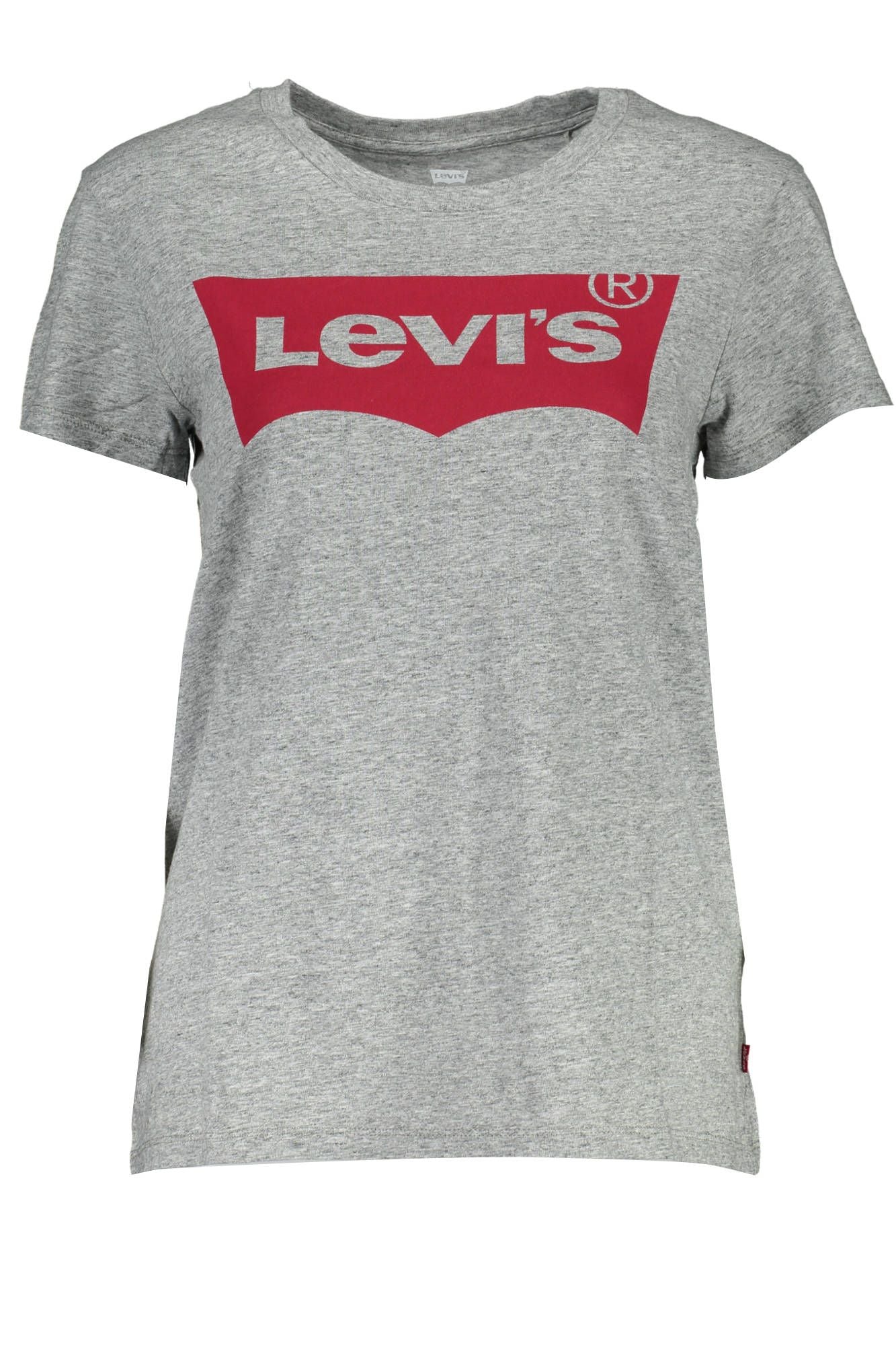 Levi's grå bomuld T-shirt til kvinder