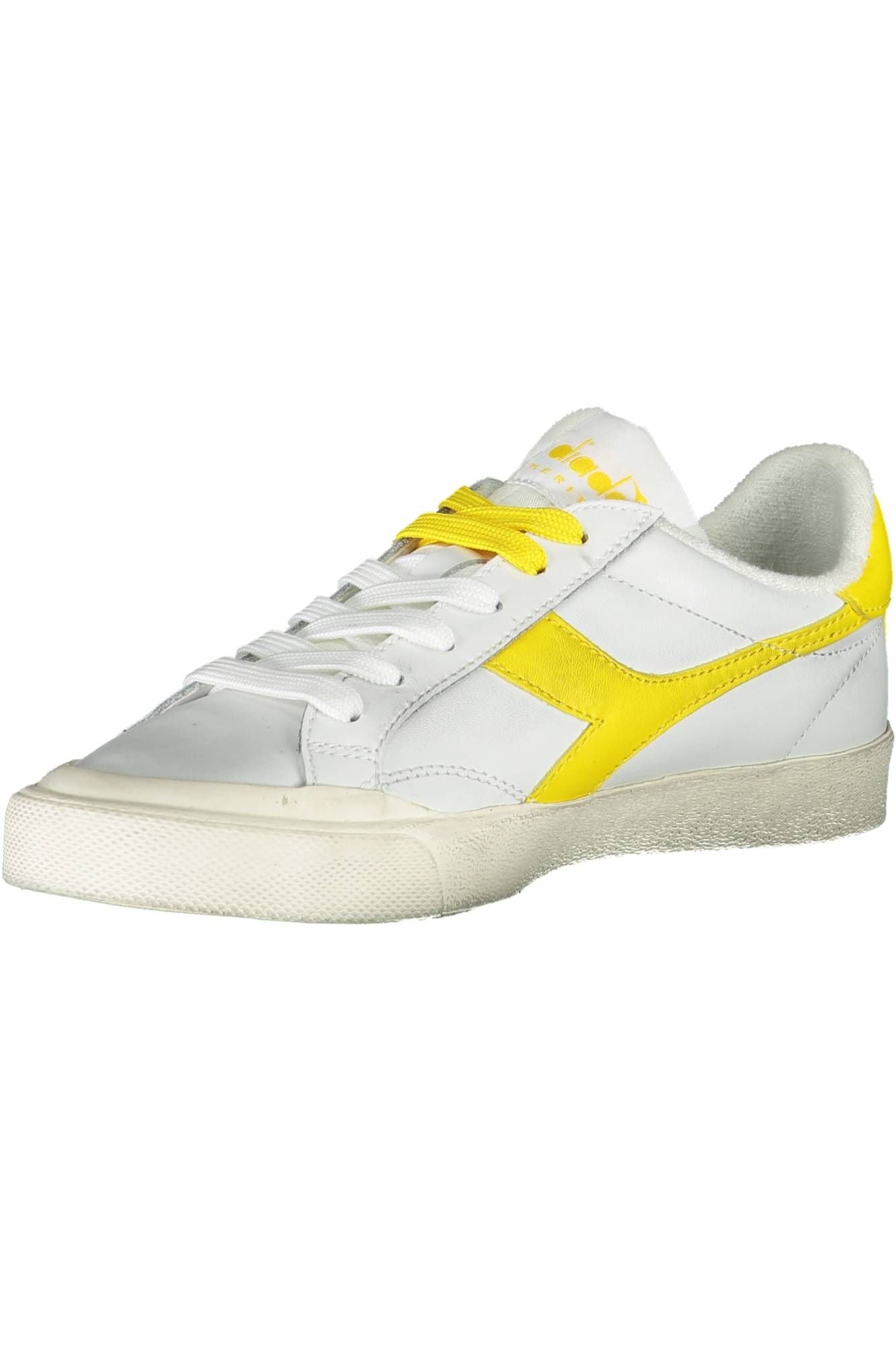 Diadora White Leather Women Sneaker