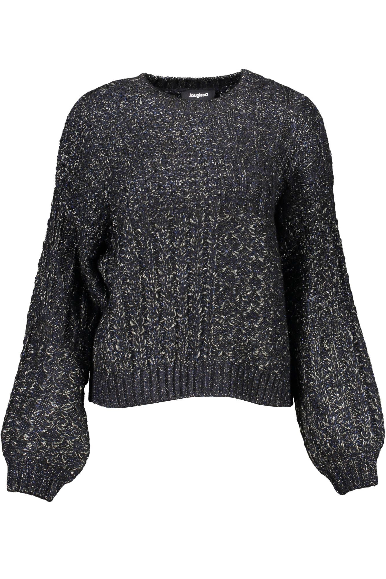 Desigual sort akryl sweater til kvinder