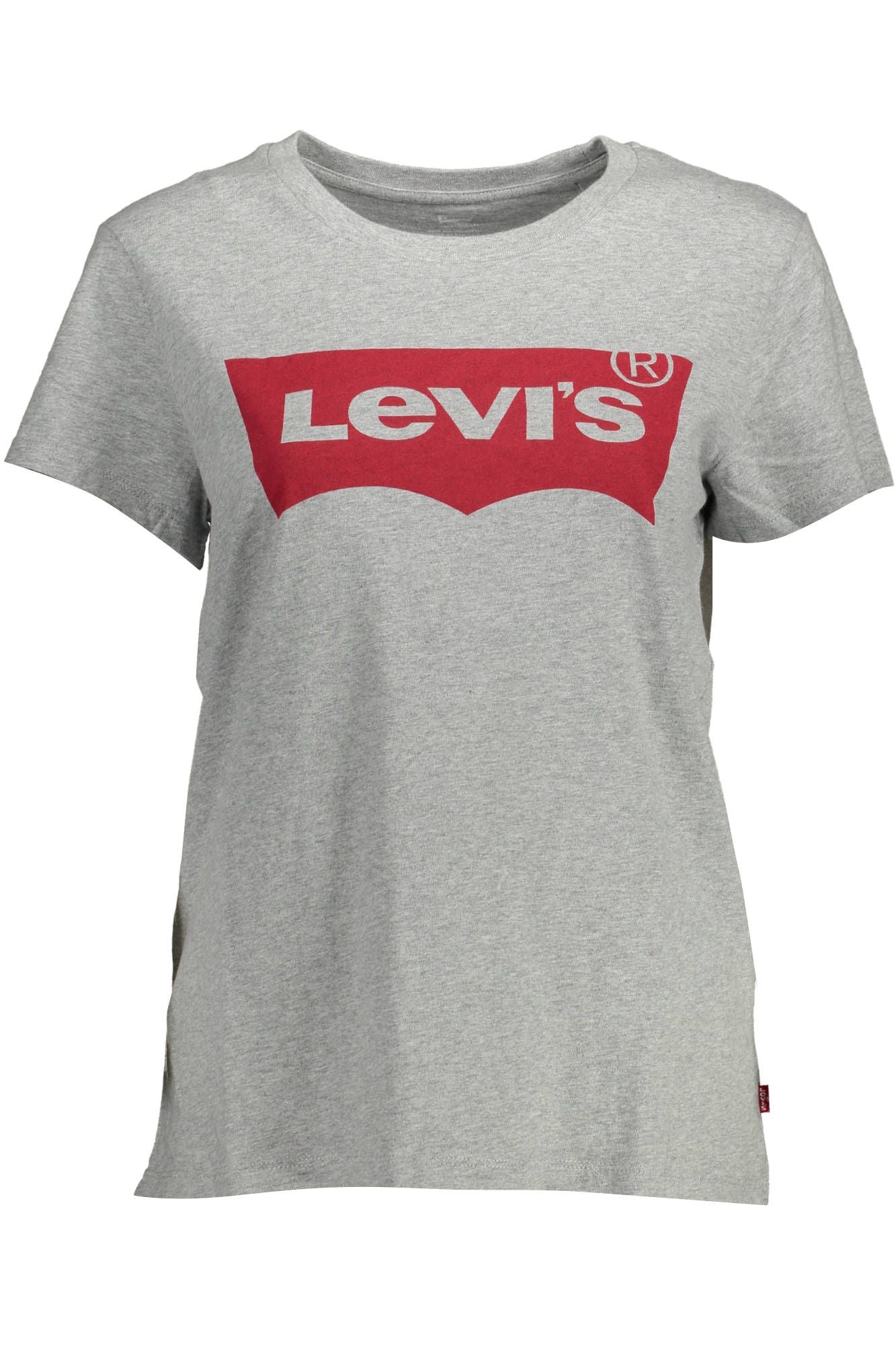 Levi's grå bomuld T-shirt til kvinder