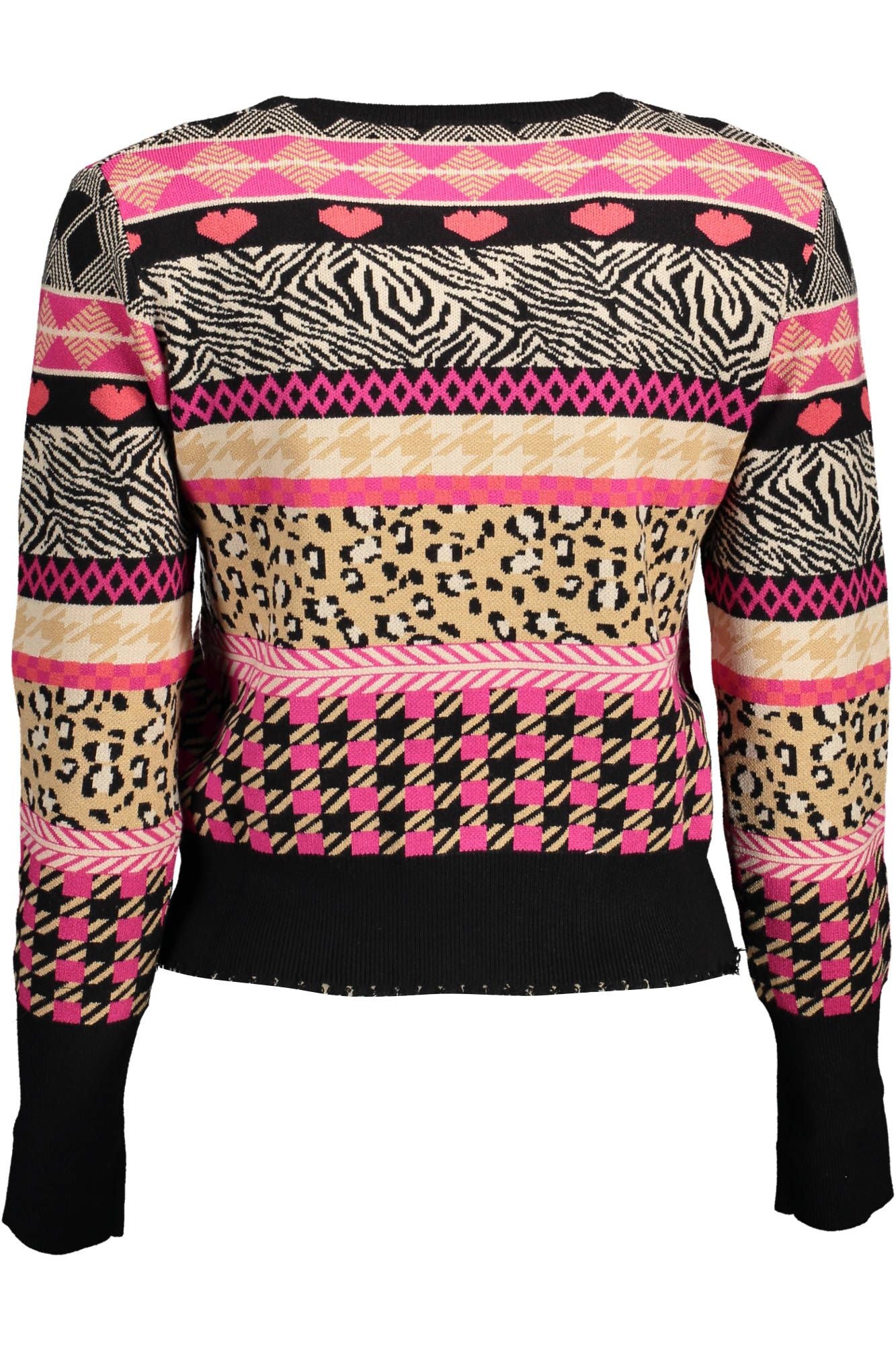 Desigual sort viskose sweater til kvinder