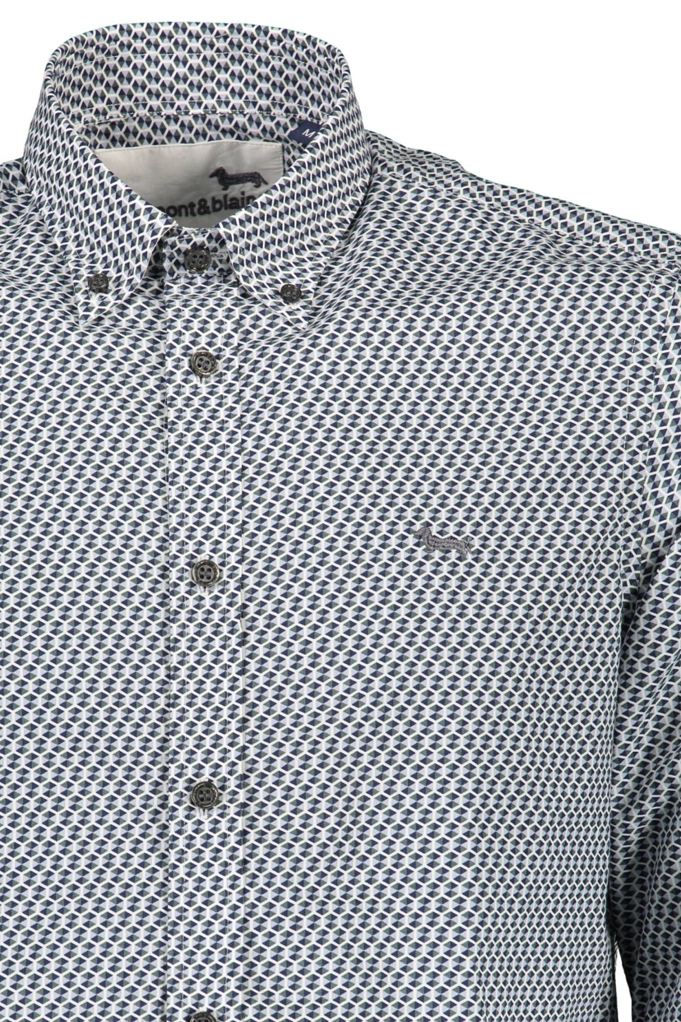 Harmont & Blaine Blue Cotton Men Shirt