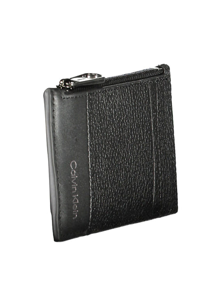 Calvin Klein Black Leather Men Wallet