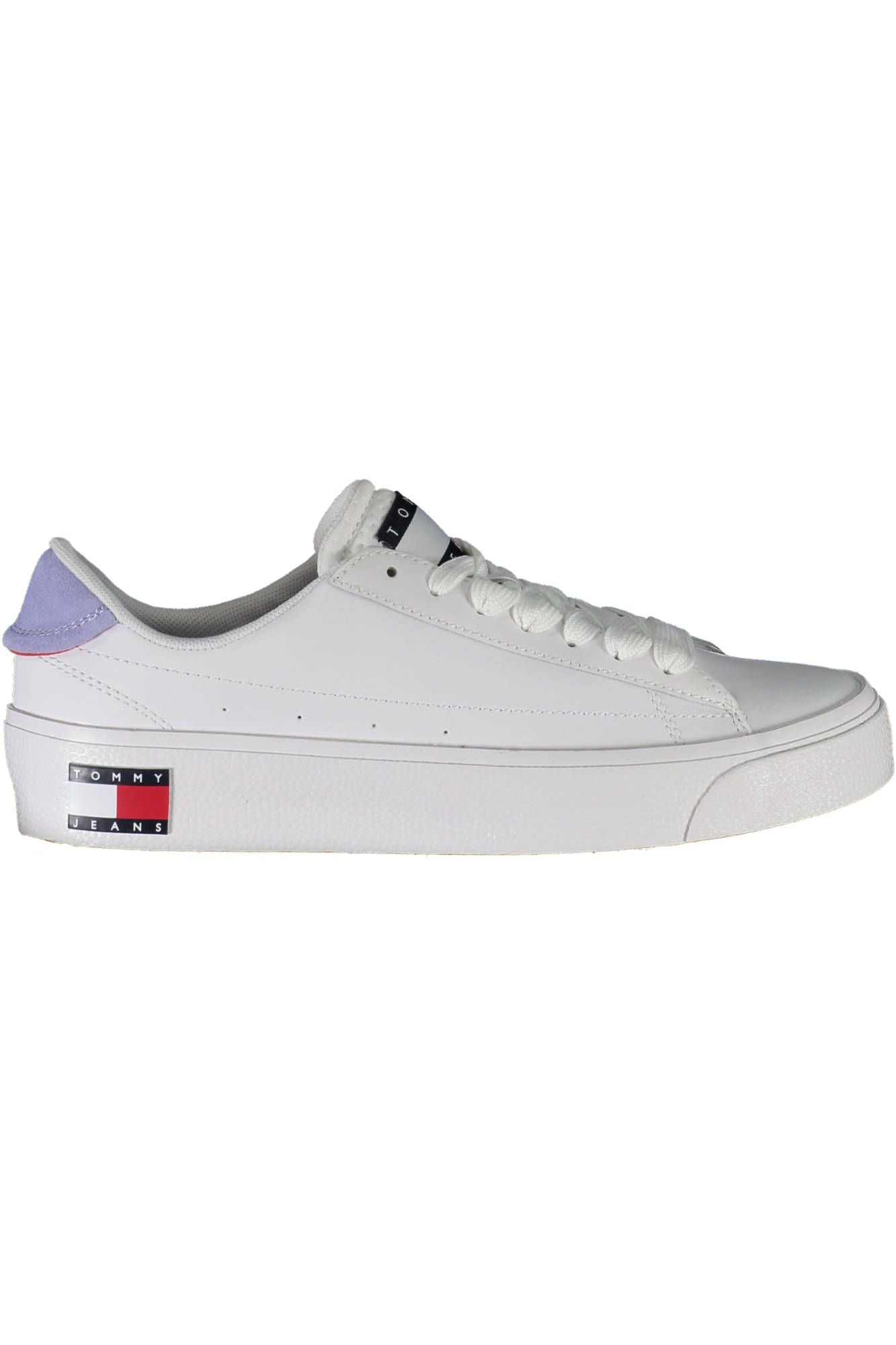 Tommy Hilfiger Hvid Læder Sneaker til kvinder