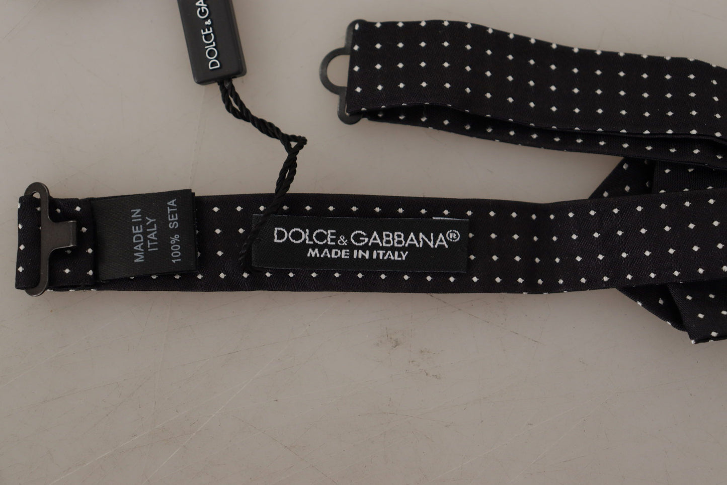 Dolce &amp; Gabbana Udsøgt Silke Polka Dot butterfly