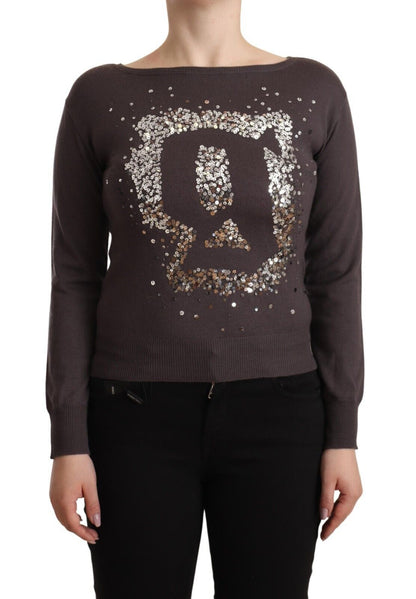 John Galliano Elegant Uld Langærmet Sweater