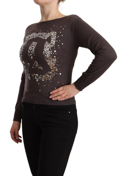 John Galliano Elegant Uld Langærmet Sweater