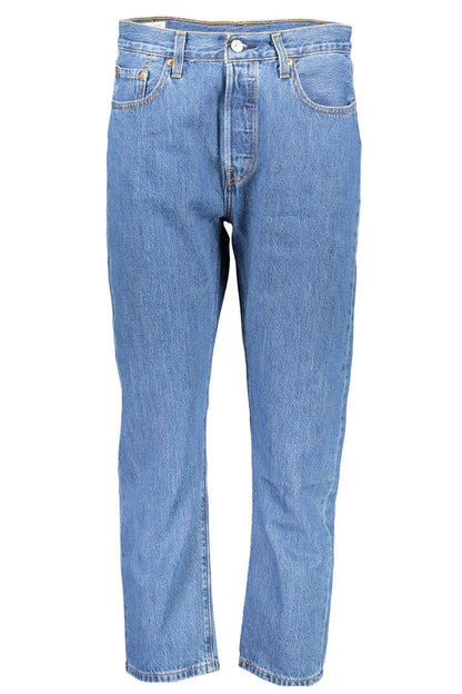 Levi's Blue Cotton Dame Jean