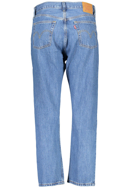 Levi's Blue Cotton Dame Jean