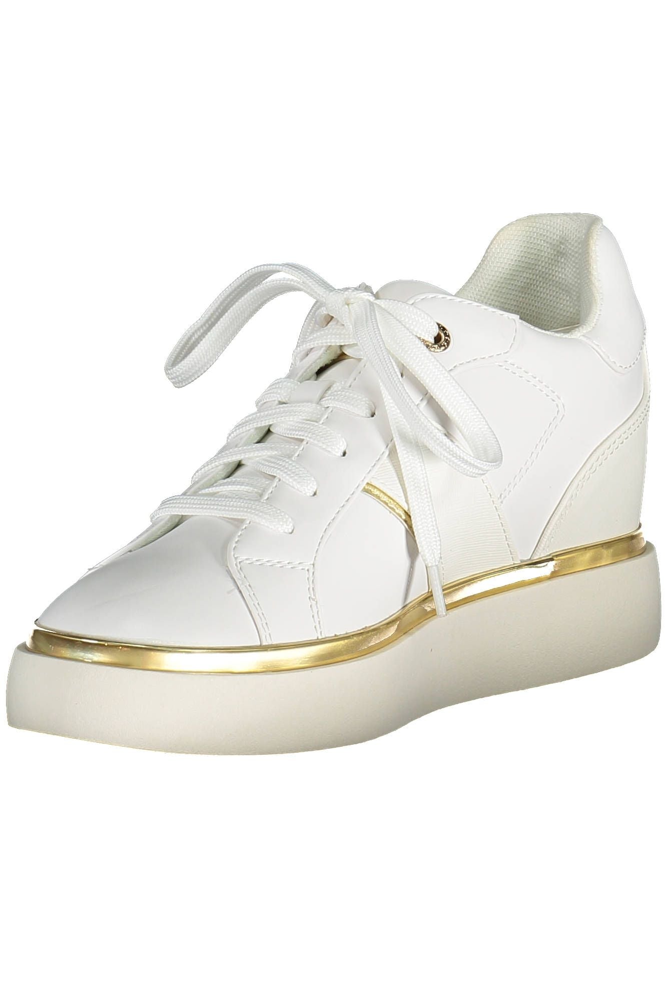 US POLO ASSN. Hvid polyester sneaker til kvinder