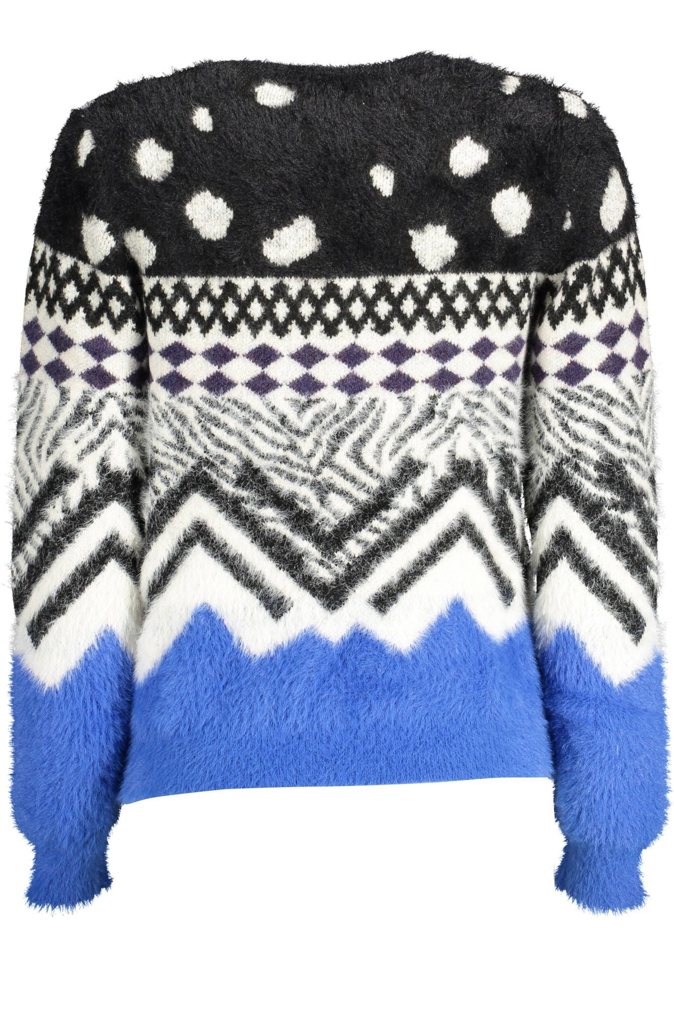 Desigual sort polyamid sweater til kvinder