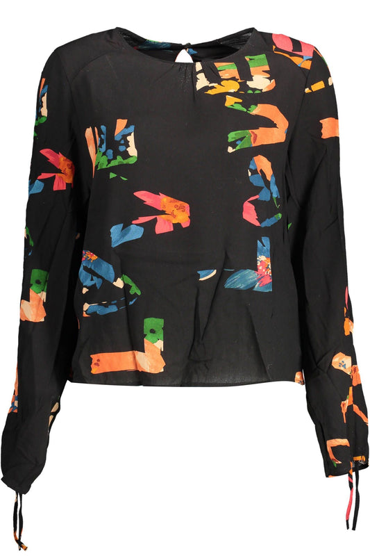 Desigual sort viskose sweater til kvinder