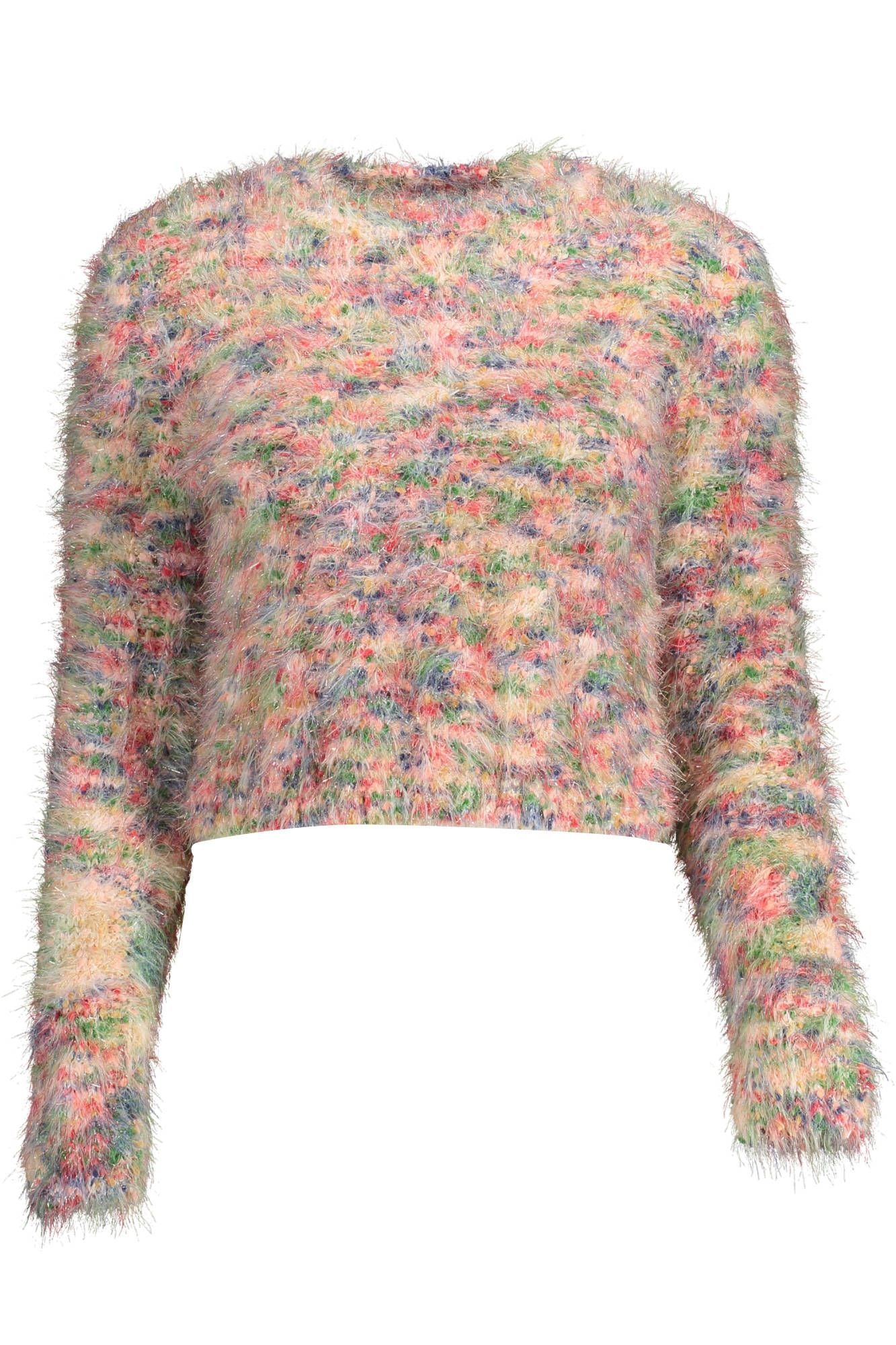 Desigual Pink Polyamid Sweater til kvinder