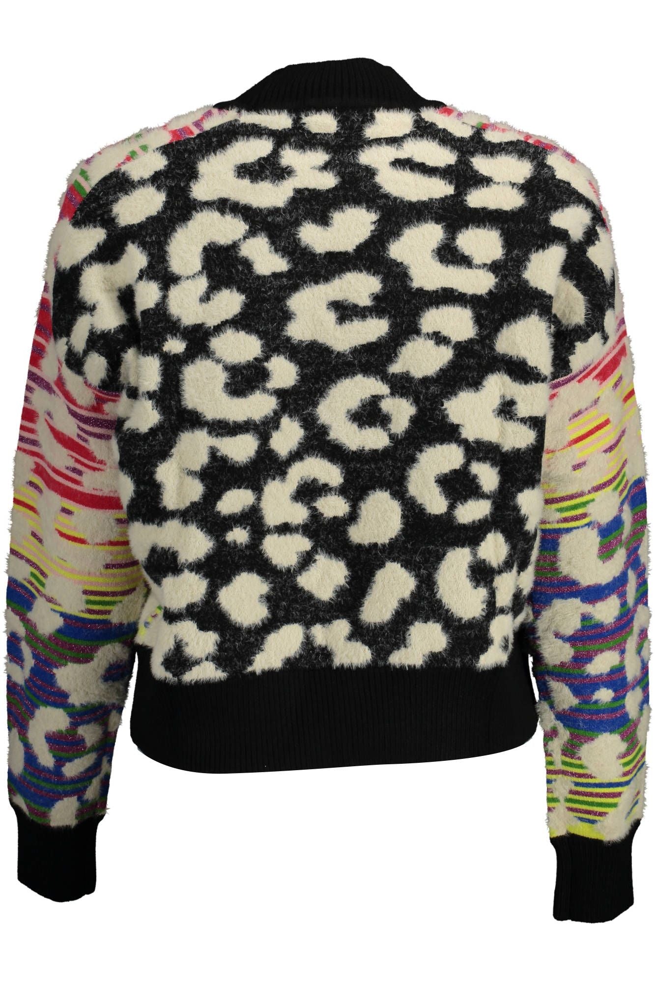 Desigual blå polyamid sweater til kvinder