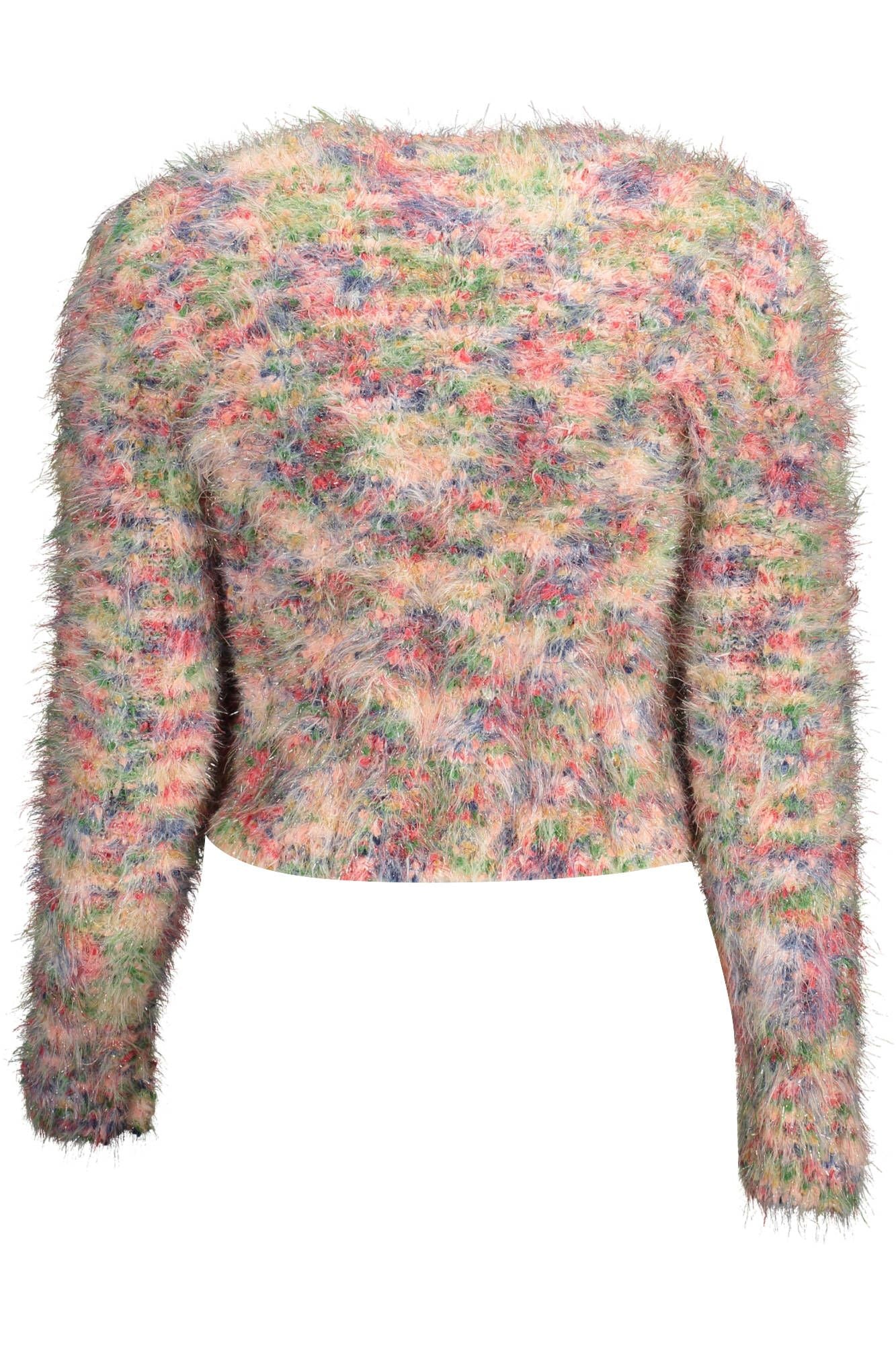 Desigual Pink Polyamid Sweater til kvinder