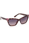 Guess Jeans Brown Injected Women Solbrille