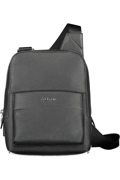 Calvin Klein Black Polyester Men Shoulder Bag