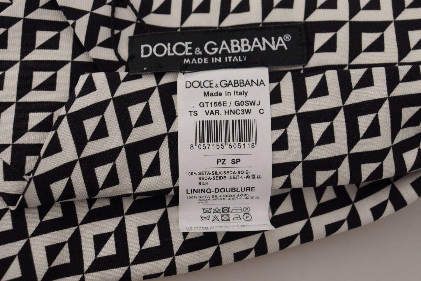 Dolce &amp; Gabbana Elegant Silk Black Tie til den flotte gentleman