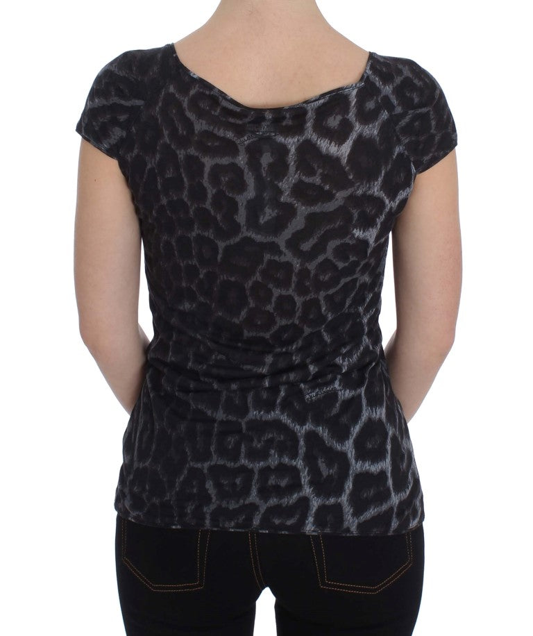 Chic Leopard Modal Top fra Cavalli