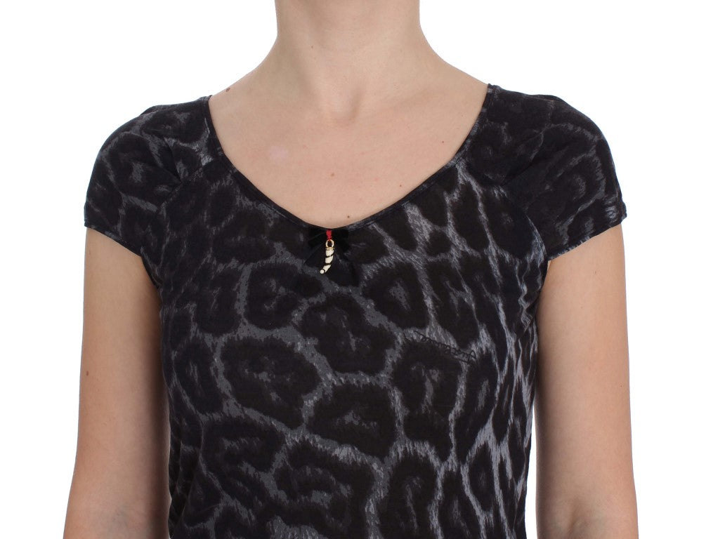 Chic Leopard Modal Top fra Cavalli