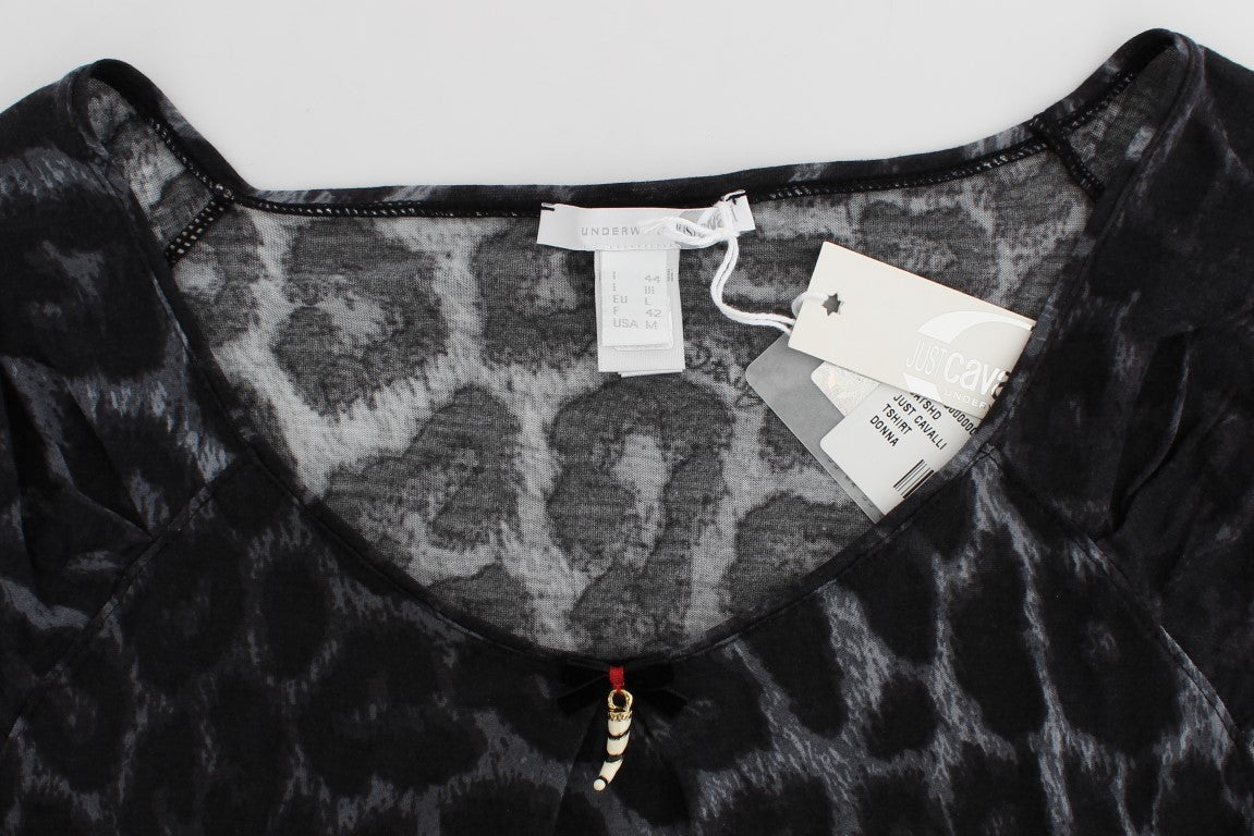 Chic Leopard Modal Top fra Cavalli