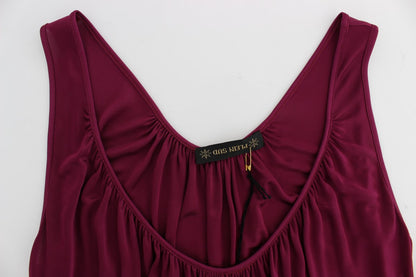 PLEIN SUD Elegant Lilla Rayon Cami Bluse