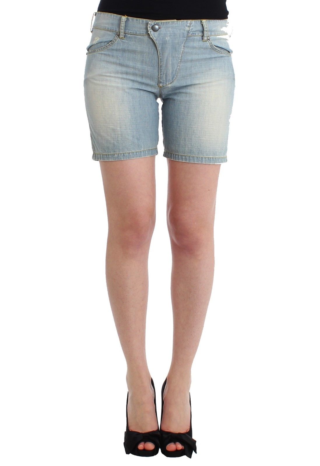 Chikke blå denimshorts - Ermanno Scervino