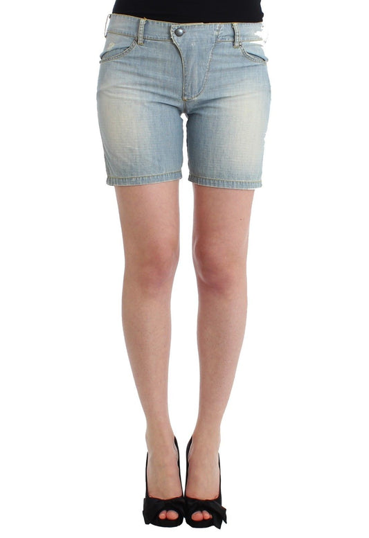 Chikke blå denimshorts - Ermanno Scervino