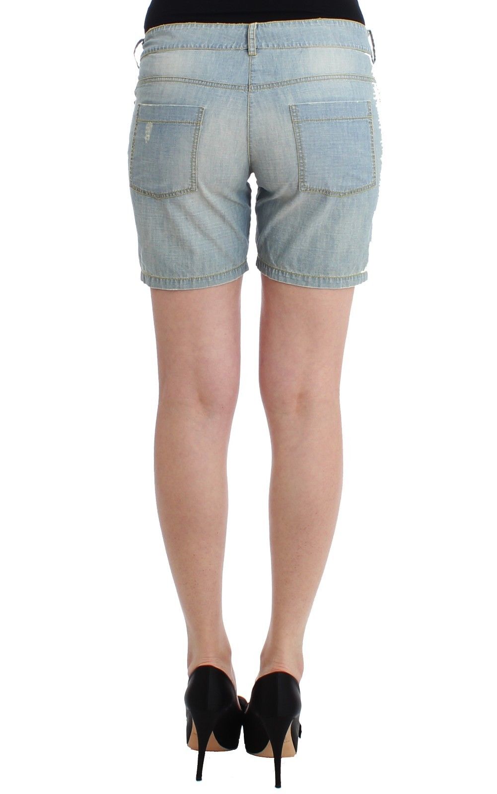 Chikke blå denimshorts - Ermanno Scervino