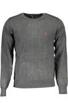 U.S. Grand Polo Gray Viscose Men Sweater