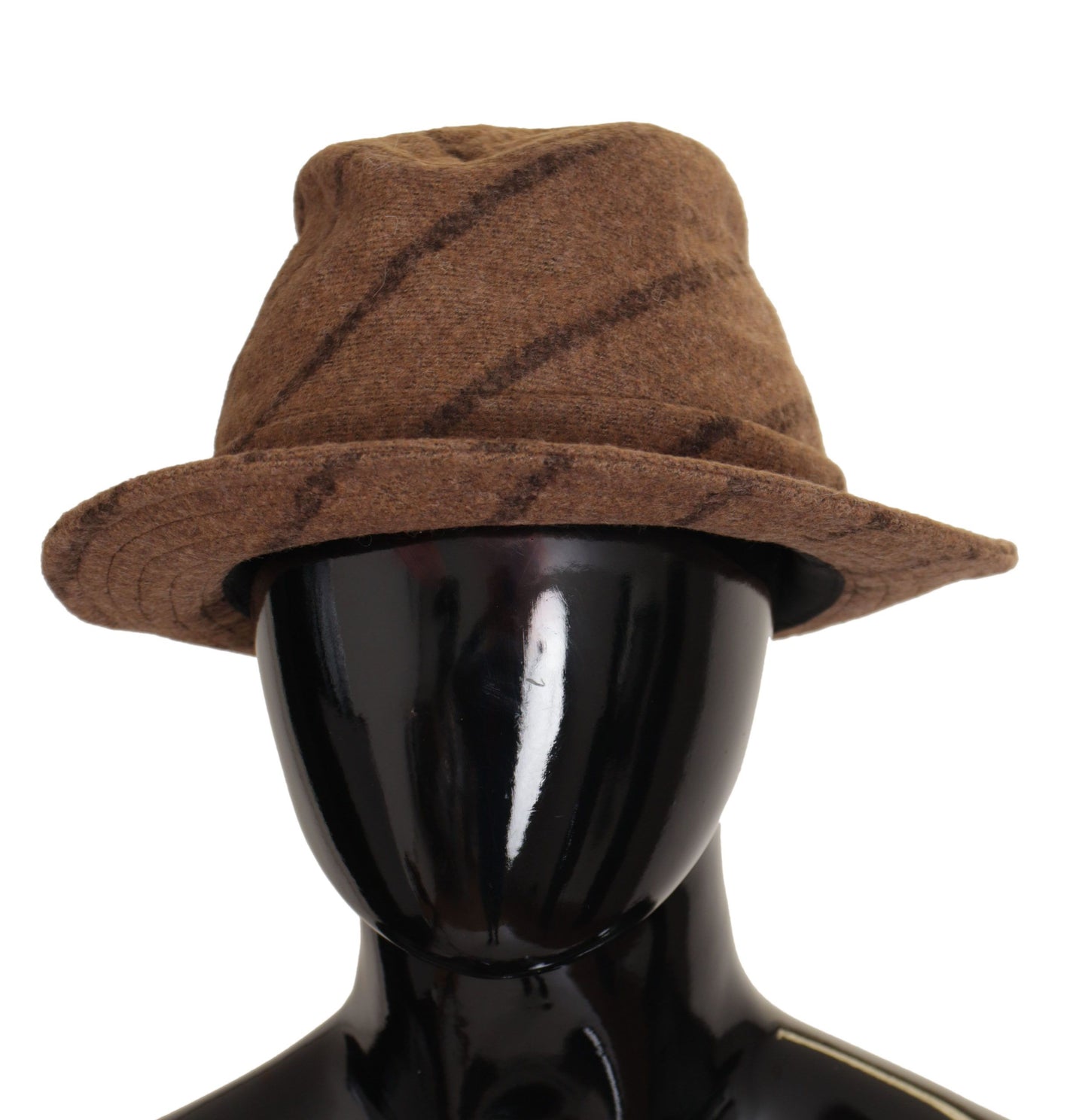 Dolce &amp; Gabbana Elegant Fedora Hat med bred skygge