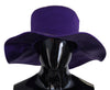 Dolce & Gabbana elegant lilla silke tophat