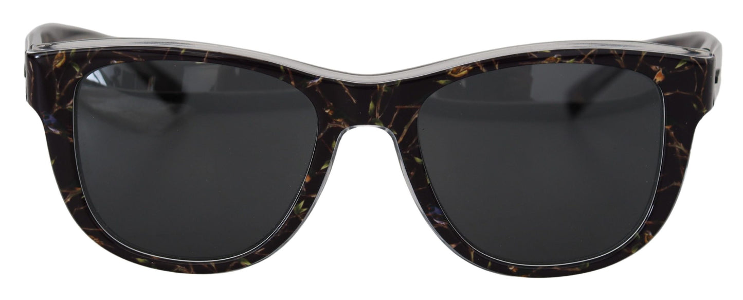 Dolce &amp; Gabbana elegante sorte acetatsolbriller til kvinder