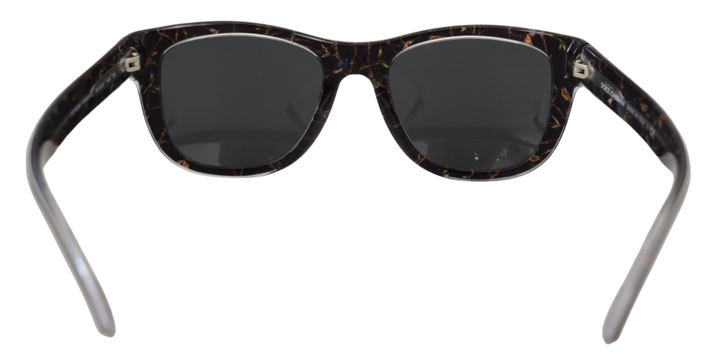 Dolce &amp; Gabbana elegante sorte acetatsolbriller til kvinder