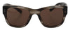 Dolce & Gabbana Chic Brown Gradient Solbriller til kvinder