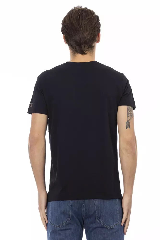 Trussardi Action sort bomuld herre T-shirt