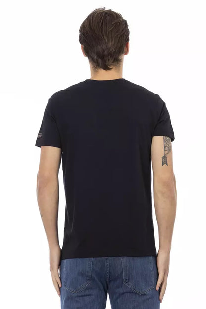Trussardi Action sort bomuld herre T-shirt