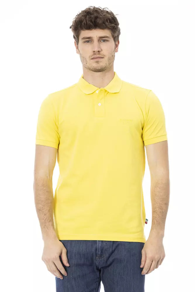 Baldinini Trend Gul Bomuld Herre Poloshirt