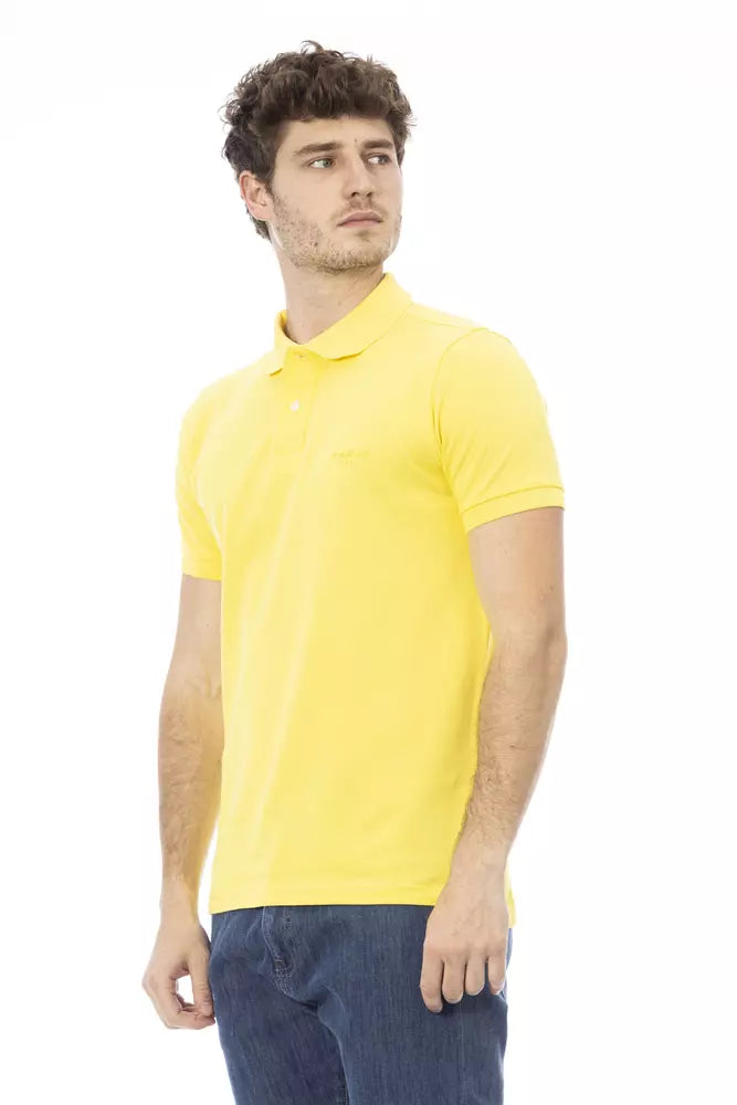 Baldinini Trend Gul Bomuld Herre Poloshirt