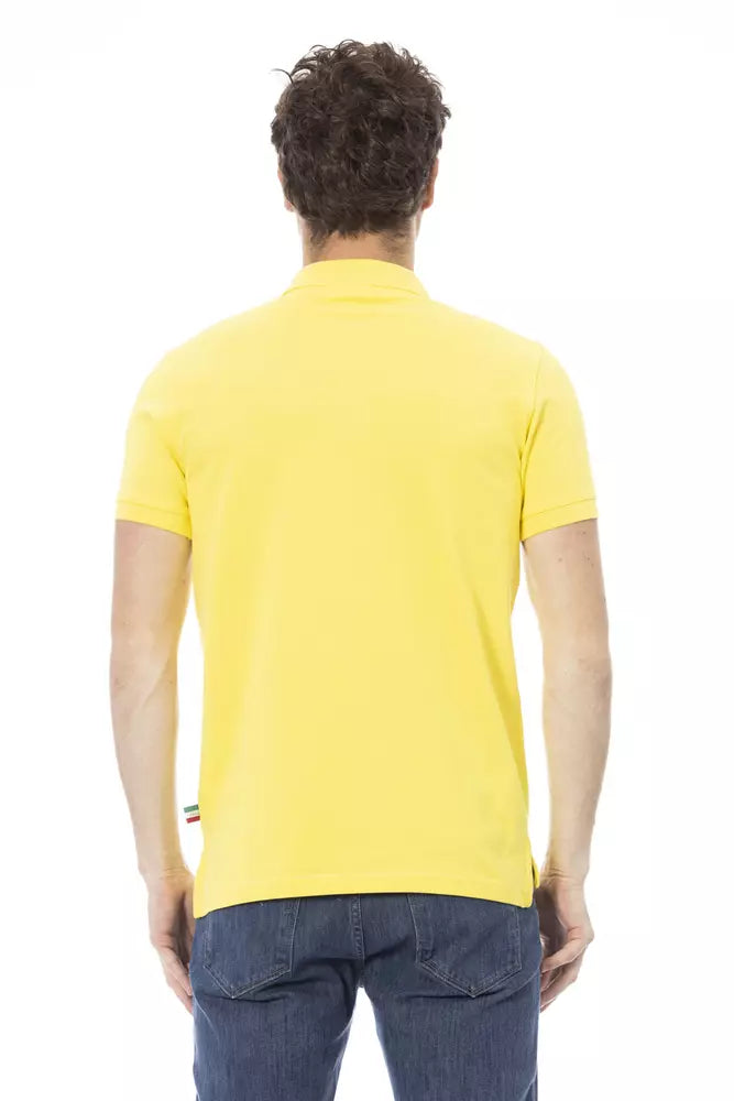 Baldinini Trend Gul Bomuld Herre Poloshirt