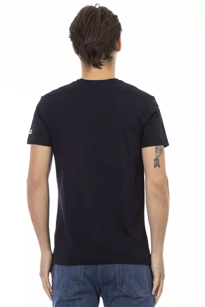 Trussardi Action sort bomuld herre T-shirt