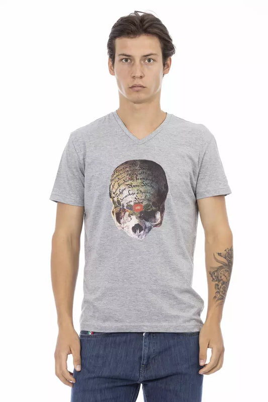 Trussardi Action Grå Bomuld Herre T-shirt