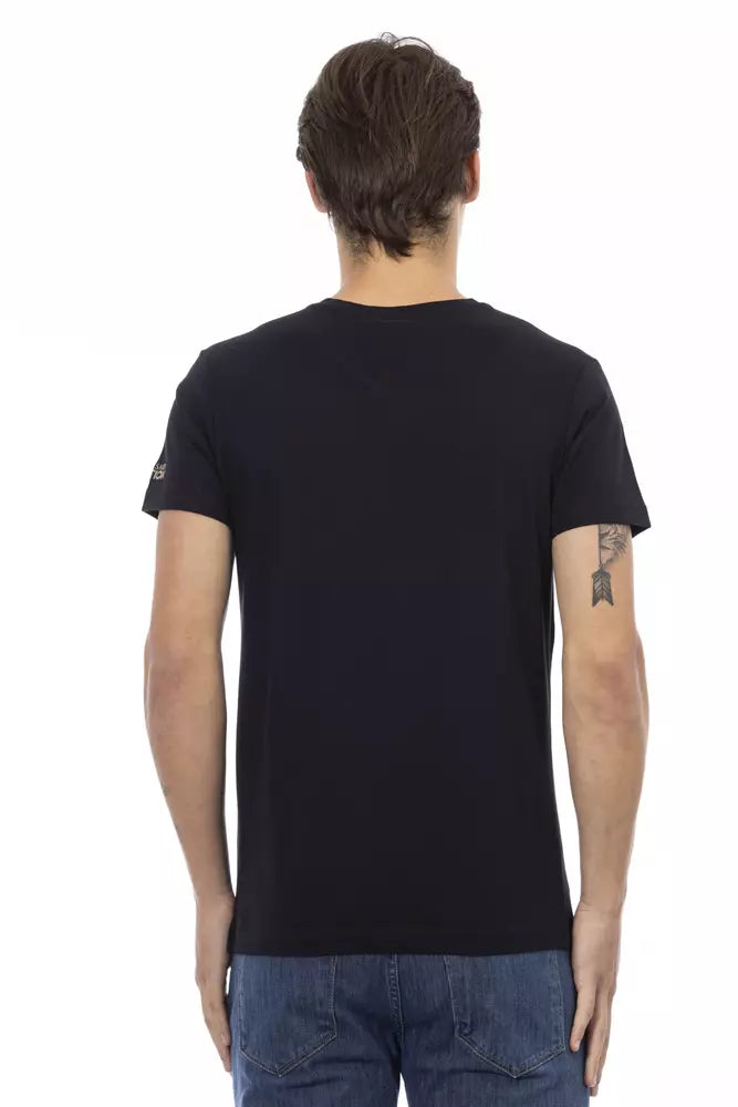 Trussardi Action sort bomuld herre T-shirt