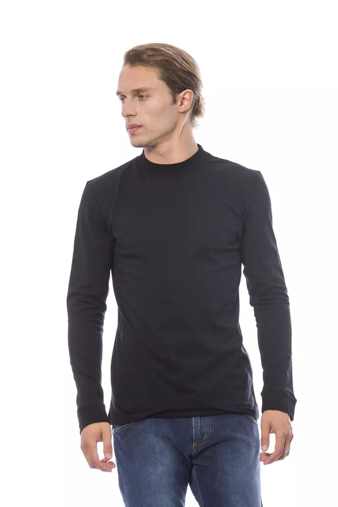 Verri Black Cotton Men Sweater