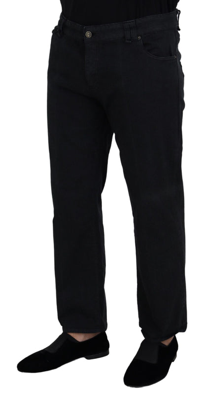 John Galliano Elegante Sorte Mainline Bomuld Jeans
