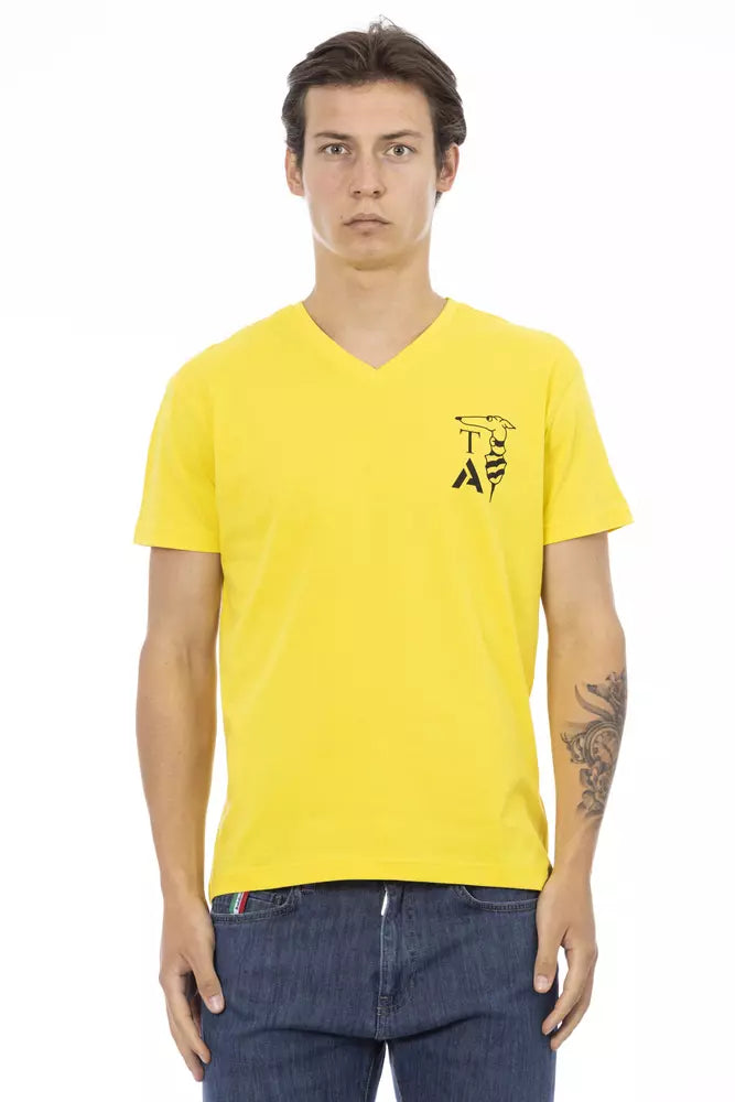 Trussardi Action Gul Bomuld Herre T-shirt