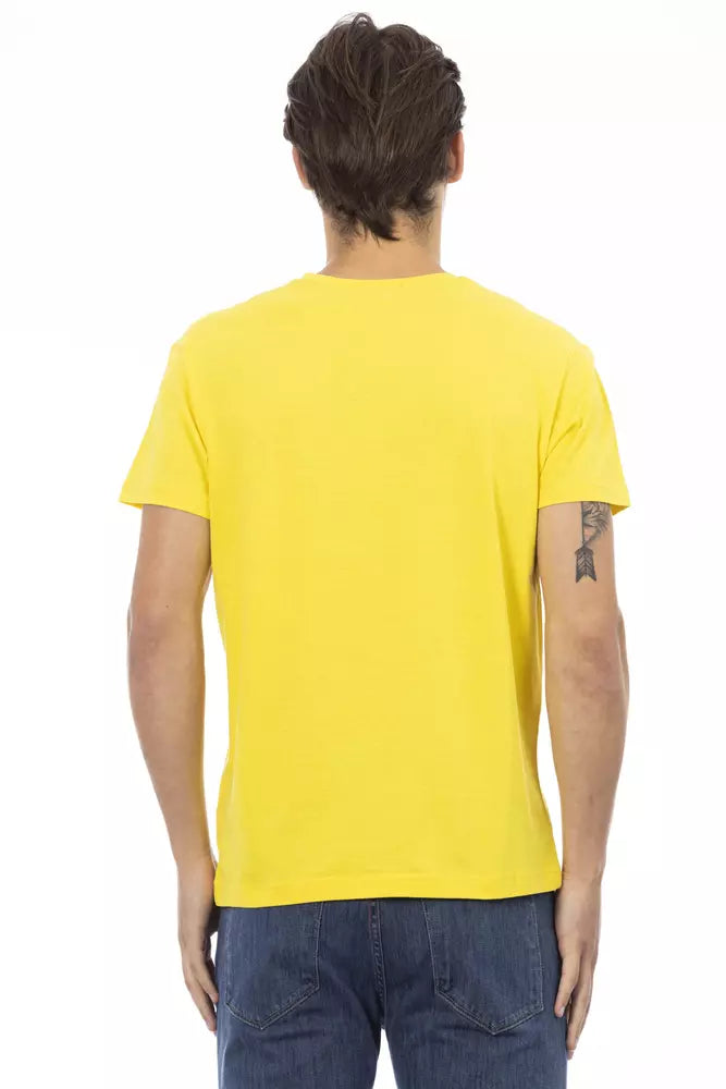 Trussardi Action Gul Bomuld Herre T-shirt